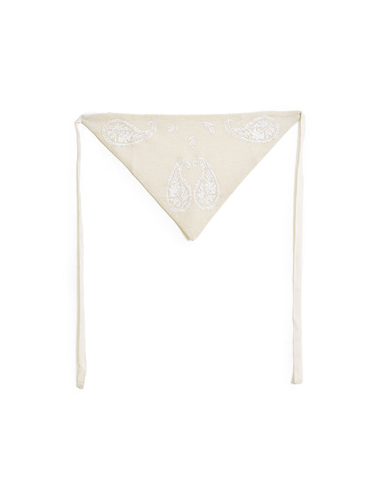 Klaudia-bandana-es-Ivory